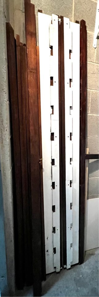 Letto King Size in Legno Teak Personalizzato (senza materasso)