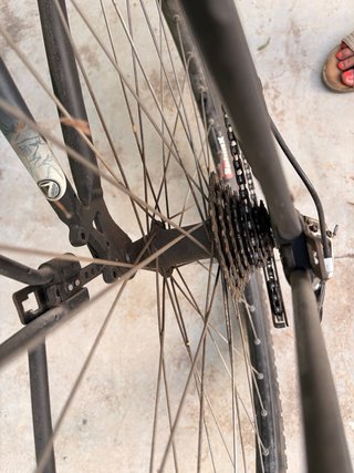 Bicicleta Decathlon Triban Trail con suspensión