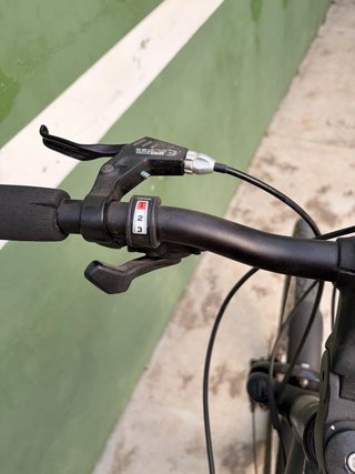 Bicicleta Decathlon Triban Trail con suspensión