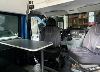 Furgoneta Ford Transit camperizada