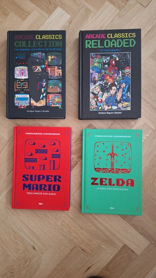 Libros Videojuegos Retro - Arcade / Mario / Zelda