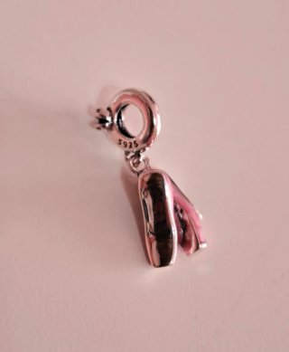 Charm Bailarinas Ballet Rosa Plata