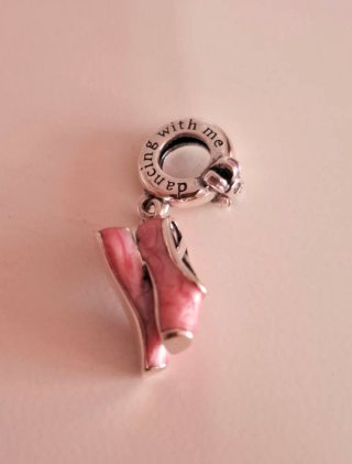 Charm Bailarinas Ballet Rosa Plata