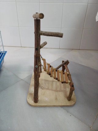 Parque para mascotas de madera
