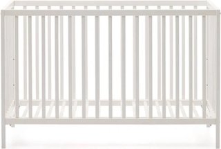 Cuna Shantal Kave Home Blanca 120x60 y colchon