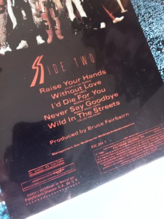 Bon Jovi  Slippery when wet LP Vinilo MEXICO