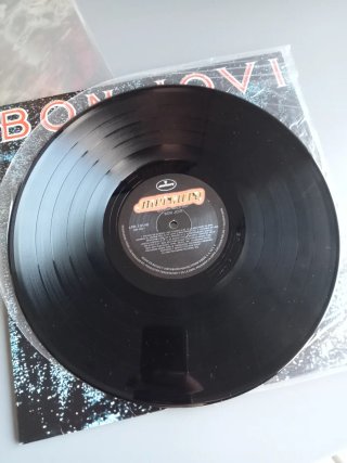 Bon Jovi  Slippery when wet LP Vinilo MEXICO
