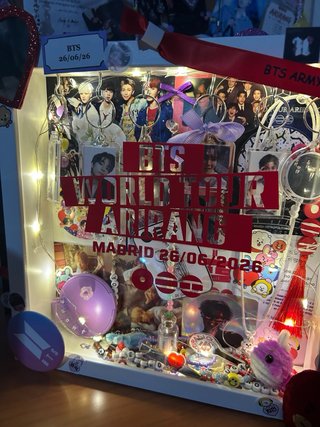 Vinilo BTS World Tour Arirang Madrid 2026