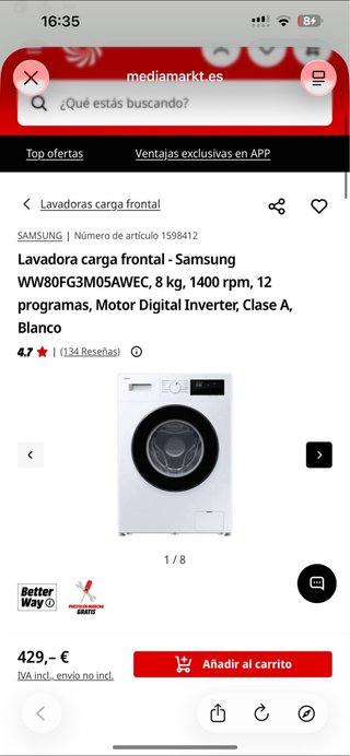 Lavadora Samsung Schaum Aktiv