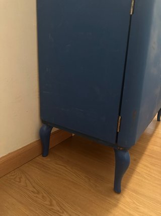 Antiguo escritorio secreter de madera