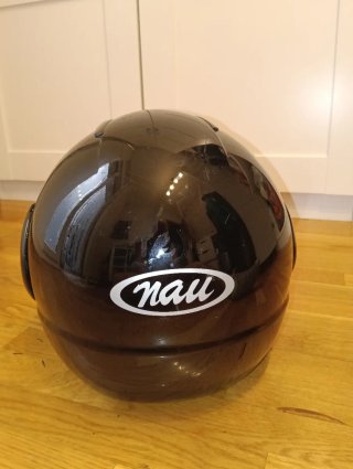 Casco de moto negro Spirit