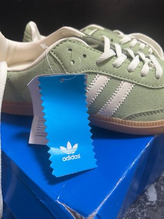 Adidas Samba OG Verde Claro / Blanco – Talla 38