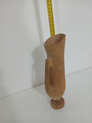 Brocca Vaso Legno Vintage Anni 50/60