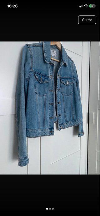 Chaqueta vaquera azul