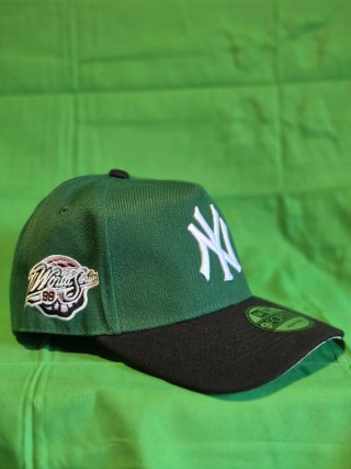 Gorra New Era Yankees World Series 98 Verde Negra