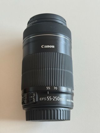 Canon EF-S 55-250mm IS STM + Parasol Canon ET-63
