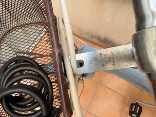 Bicicleta Paseo Azul con Cesta Elops