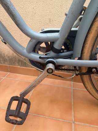Bicicleta Paseo Azul con Cesta Elops