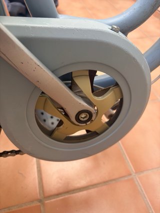 Bicicleta Paseo Azul con Cesta Elops