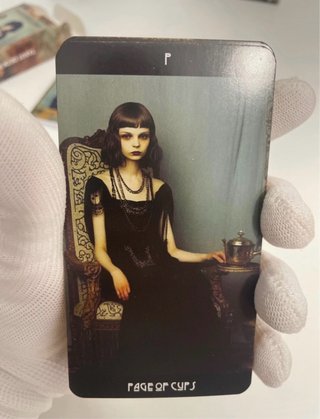 Juego de cartas de tarot con fotos de París XIX