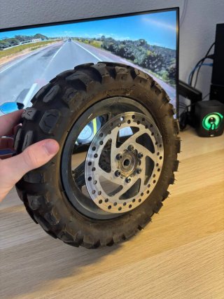 Rueda patinete eléctrico 11 con disco