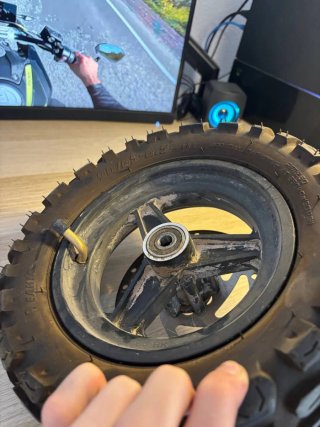 Rueda patinete eléctrico 11 con disco