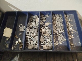 Lote de bolas de acero inoxidable