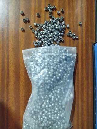 Lote de bolas de acero inoxidable