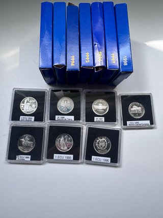 Colección completa 1 ECU 1989-1998