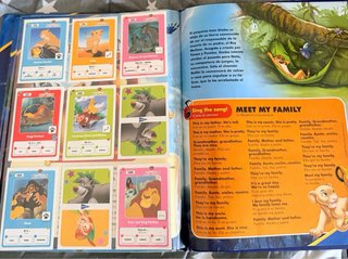 Libro de cartas disney del hipercor (incompleto)