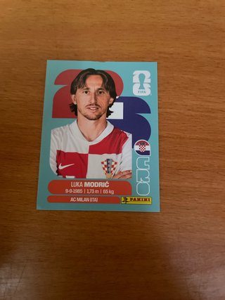 Cromo Luka Modric Mundial 2026 Panini