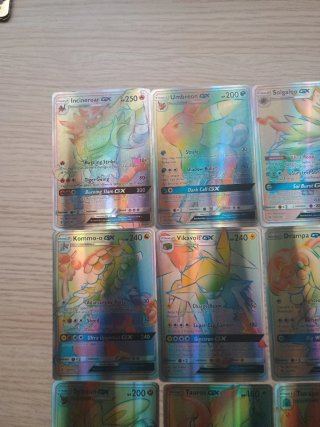 Cartas Pokémon Arcoíris GX