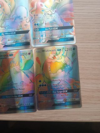 Cartas Pokémon Arcoíris GX