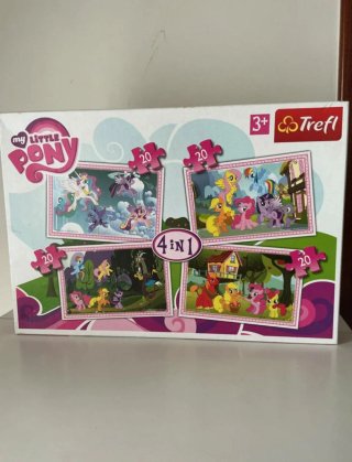 Puzzle My Little Pony 4 en 1