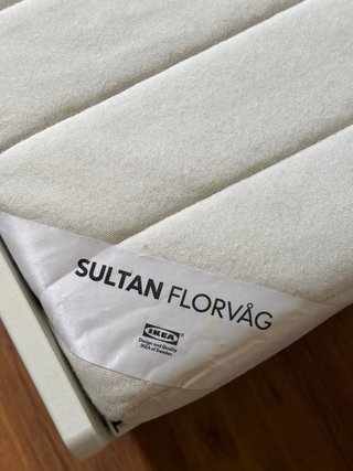 Cama nido IKEA SLÄKT 90x200 cm + 2 colchones + 2 c