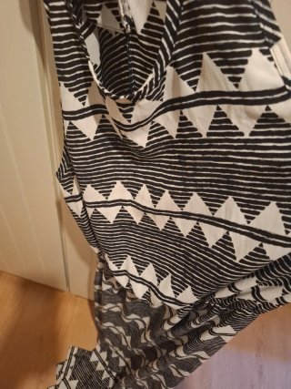 Vestido largo H&M estampado