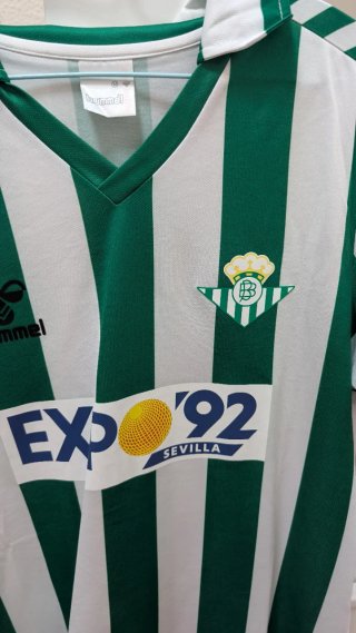 Camiseta Real Betis Hummel EXPO '92 Talla M