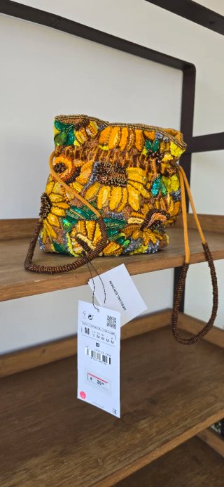 Bolso Zara Edición Limitada Flores