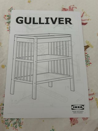 Cambiador Ikea Gulliver como nuevo