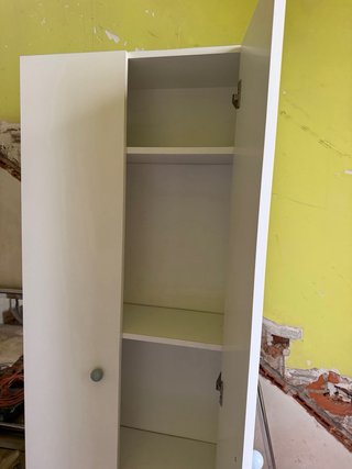 Armario baño blanco