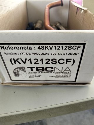 Kit Válvulas 3 Vías Tecna KV1212SCF