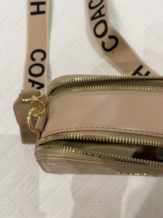 Bolso Coach Bandolera Beige Hacoo
