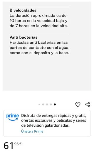 Humidificador Ultrasónico Jané Bebé Luz