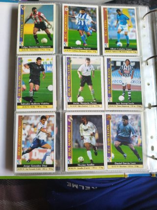 Álbum Fichas Liga 2000 Trading Cards
