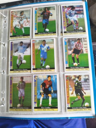 Álbum Fichas Liga 2000 Trading Cards