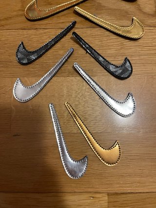 Velcros Nike Negro, Dorado, Plateado y mas