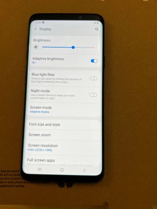 Samsung Galaxy S9 Plus 64GB  Negro