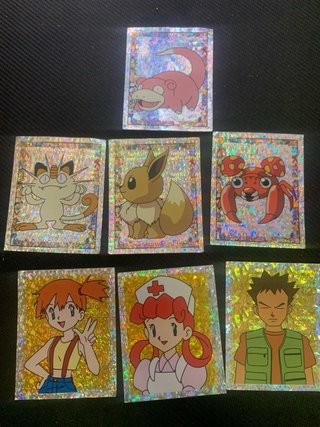 Merlin Lotto 7 Pokémon Holo Serie 1 1999
