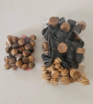 Ajedrez Artesanal Madera Olivo