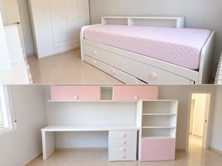 Conjunto Muebles Habitación Infantil Niña